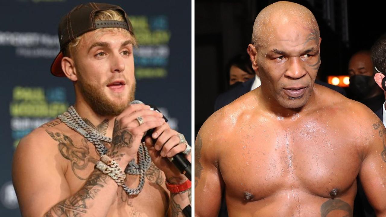 Jake Paul and Mike Tyson.