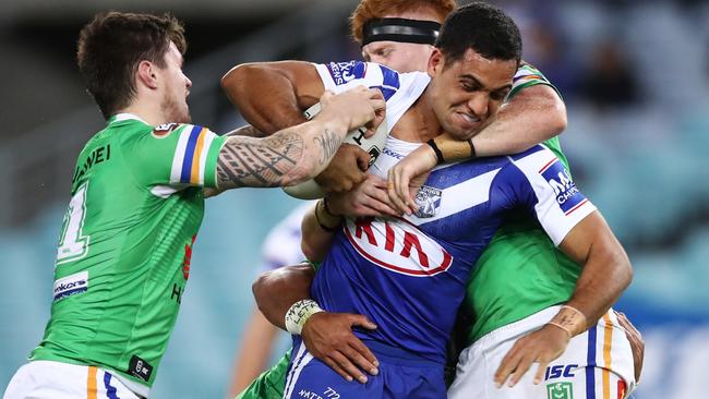 The winger has already shown plenty of determination. Photo: Brendon Thorne/Getty Images