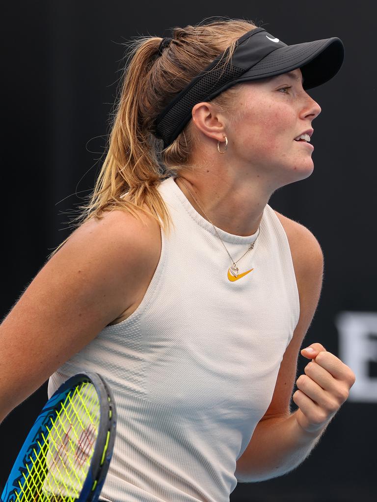 Australian Open 2021 Olivia Gadecki defeats Sofia Kenin