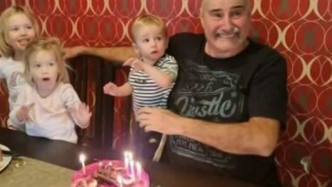 Grandfather Tony Eccleston died in hospital after a nine-hour wait. Picture: 9News