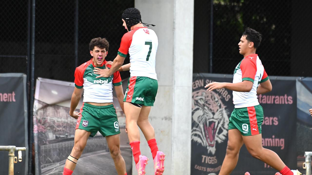 City player Oliver Patterson Under 17 City v Country Boys rugby league. Saturday 13, 2024. Picture, John Gass