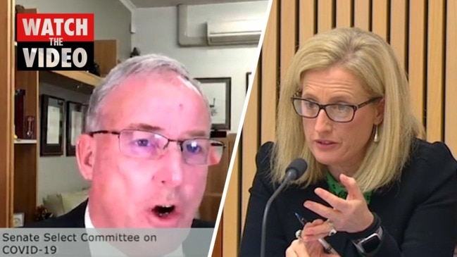 Minister's awkward moment during COVID-19 Senate committee