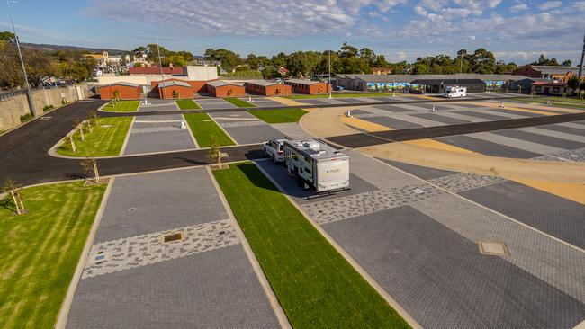 Caravan Park Wayville Showgrounds. Photo: John Krüger