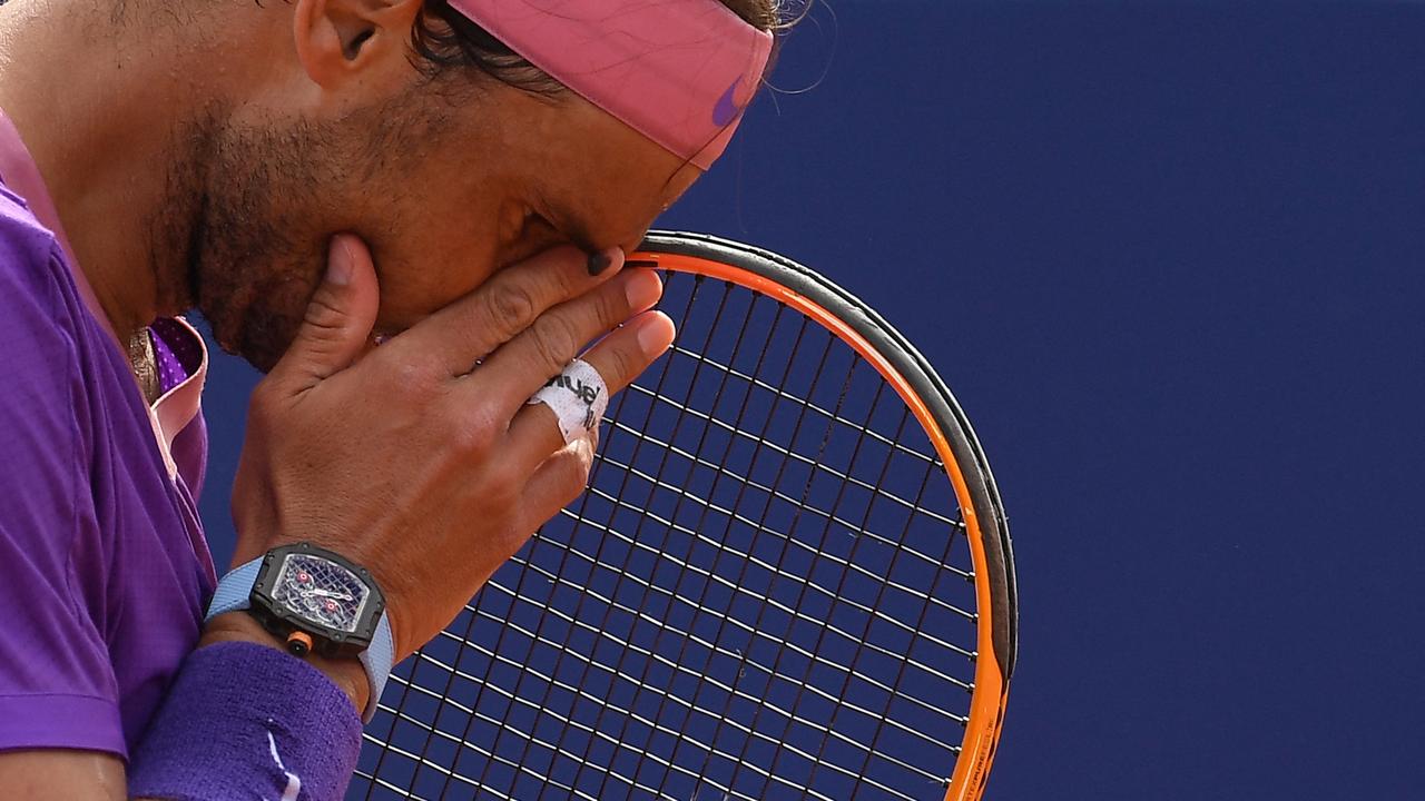 Rafael Nadal’s season is over.