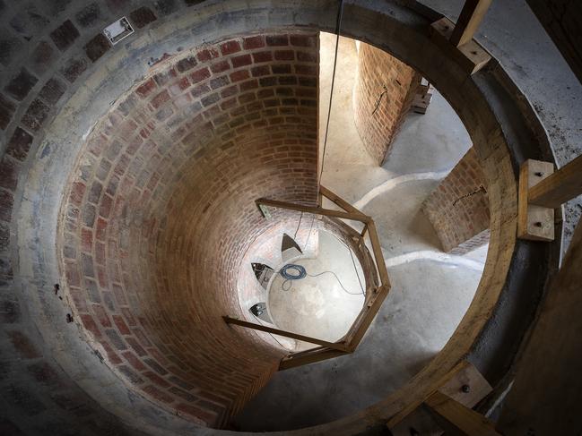 Inside the castle at Geeveston. Picture: CHRIS KIDD
