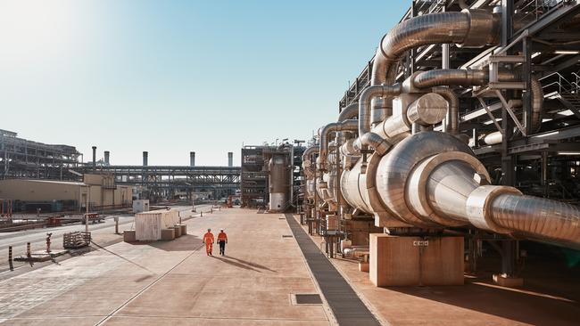 Woodside’s Karratha gas plant in Western Australia.