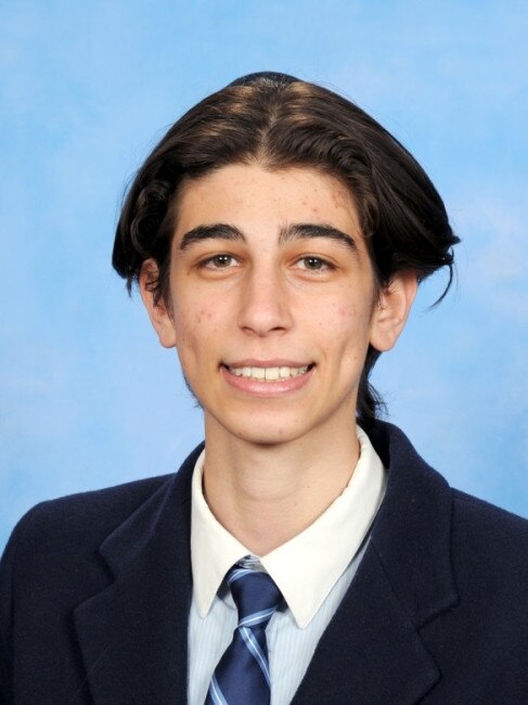 Zane Simmons, Moriah College graduate and first in class for Biology in the 2022 HSC. Picture: Supplied