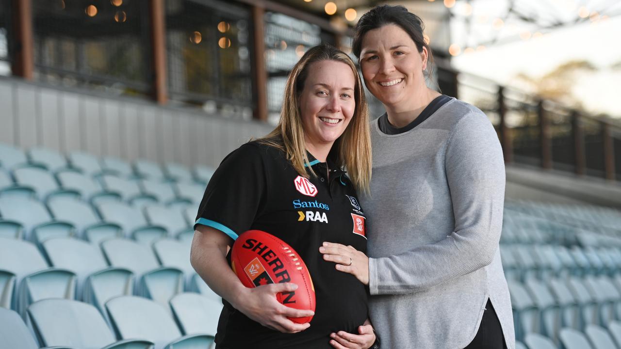 AFLW 2023: Port Adelaide coach Lauren Arnell opens about pregnancy,  miscarriage, family and footy | The Advertiser