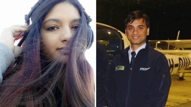 Shipra Sharma and Saket Kapoor were killed in a plane crash near Carcoar. Pictures: Facebook