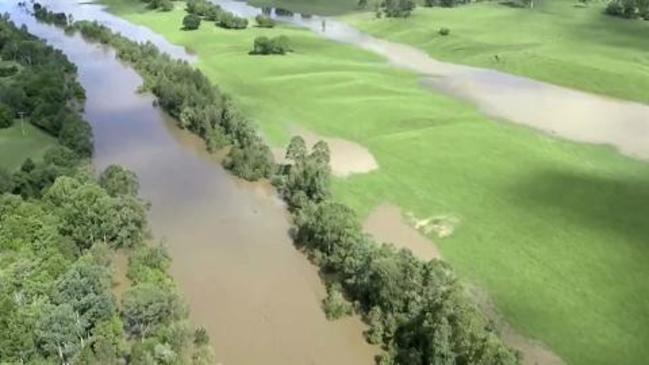 DRONE FOOTAGE: Mary River swells after heavy rainfall