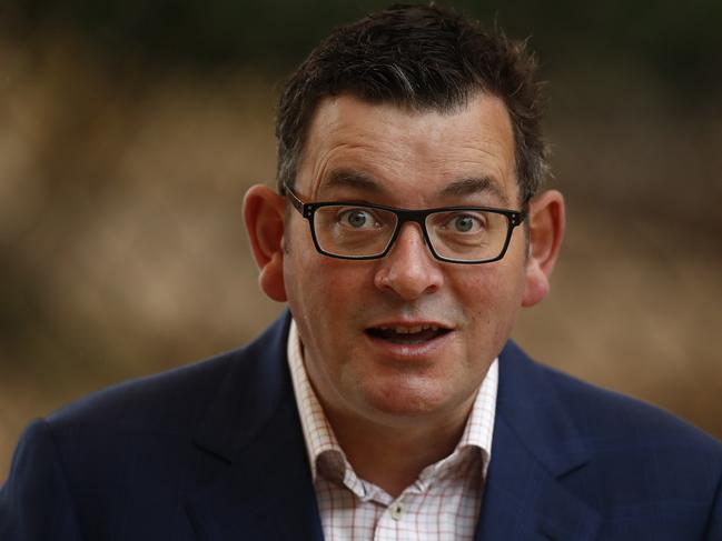 The award for fashion diplomacy goes to … Dan Andrews. Picture: Daniel Pockett