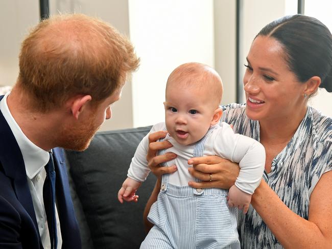 Royal watchers say the birth of baby Archie was a wonderful moment, even if his parents were a little too media-shy. Picture: Toby Melville/Getty