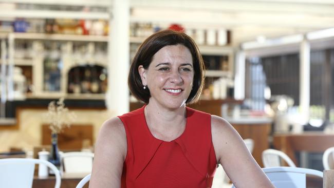 Leader of the LNP State Opposition, Deb Frecklington at Southport — we will build the second M1 immediately. Picture: Glenn Hampson.