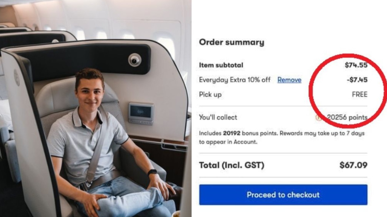 Wild $3.50 Qantas business class hack