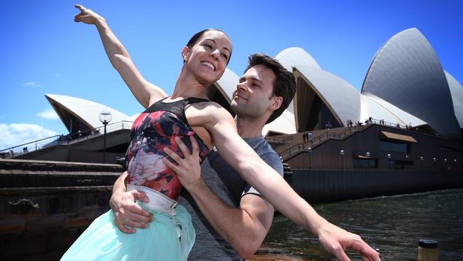 Alexander Campbell in 2018 when he performed in the Australian Ballet's production of Cinderella at the Sydney Opera House. Picture: Britta Campion