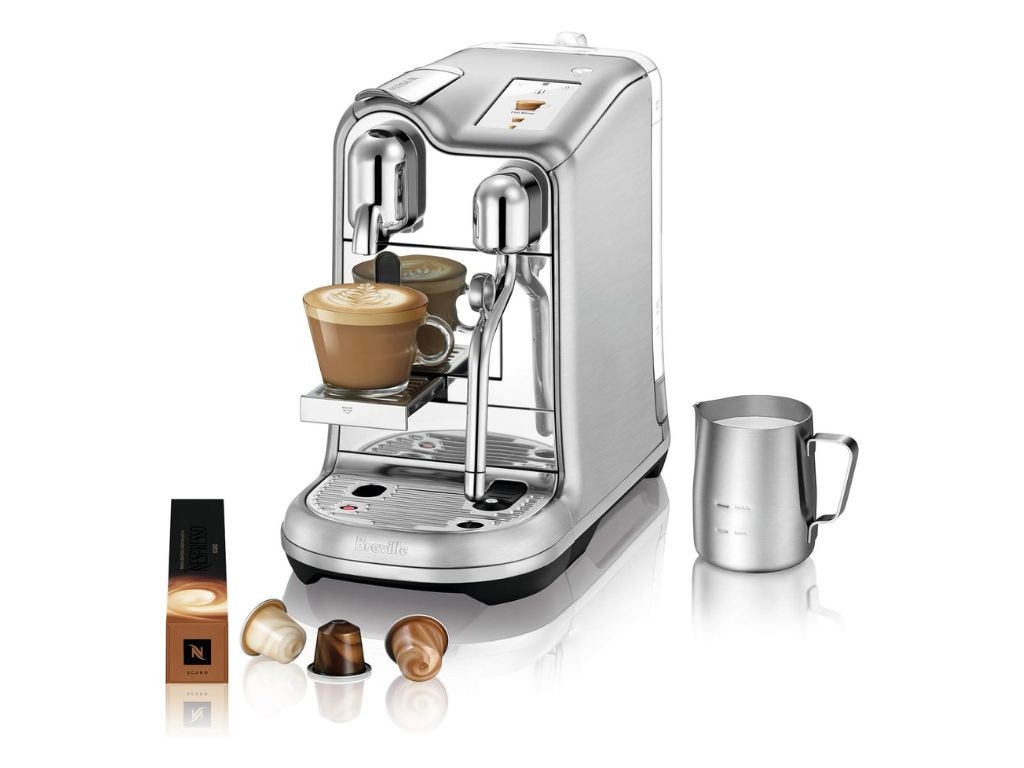 An impressed reviewer says "you won't be disappointed" with the Nespresso Creatista Pro. Picture: Amazon Australia.