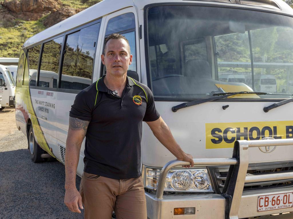 Alice Springs based Yipirinya School principal Gavin Morris. Picture: Grenville Turner