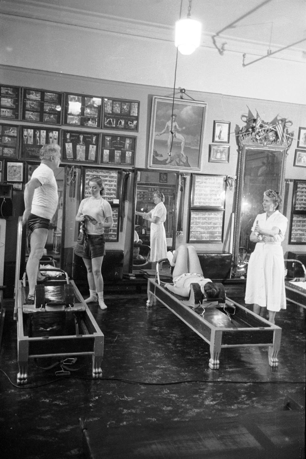 The 100-year history of Pilates: from niche workout to global fitness  phenomenon - Vogue Australia