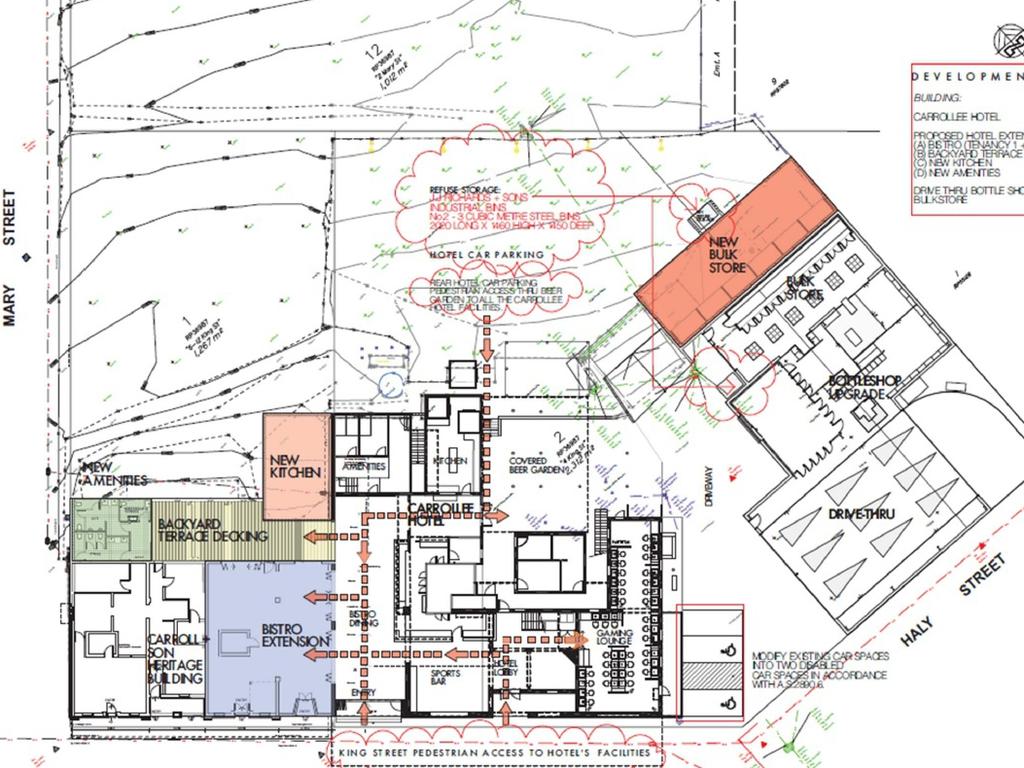 The historic Carrollee Hotel in Kingaroy will undergo a major transformation, with ambitious upgrade plans approved by the South Burnett Regional Council.