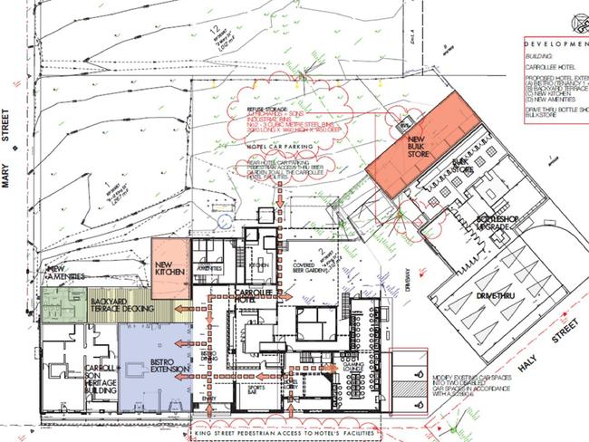 The historic Carrollee Hotel in Kingaroy will undergo a major transformation, with ambitious upgrade plans approved by the South Burnett Regional Council.