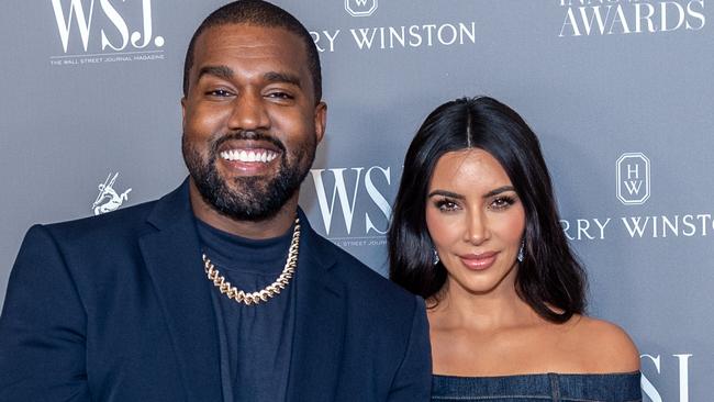 NEW YORK, NEW YORK - NOVEMBER 06: Kanye West and Kim Kardashian attend the WSJ Mag 2019 Innovator Awards at The Museum of Modern Art on November 06, 2019 in New York City. (Photo by Mark Sagliocco/WireImage)