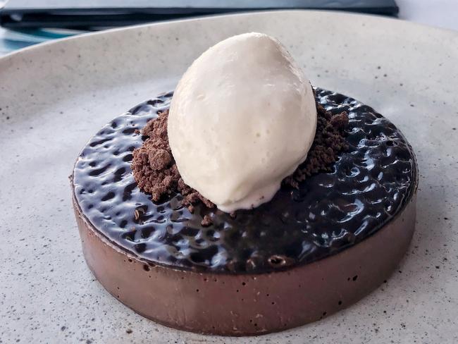 The Chocolate Delice dessert. Picture: Jenifer Jagielski