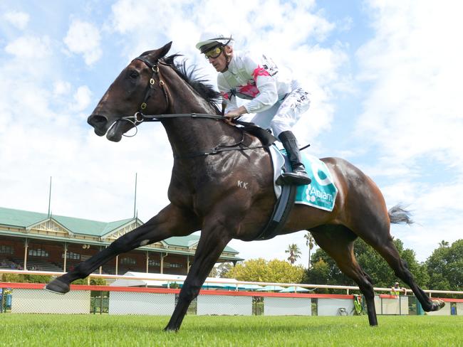 Killiana ridden by Mark Zahra wins the Bendigo MG 2YO Maiden Plate at Bendigo Racecourse on March 02, 2025 in Bendigo, Australia. (Photo by Brett Holburt/Racing Photos via Getty Images)