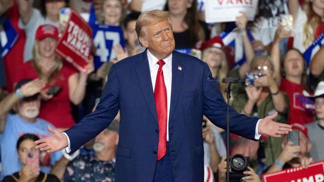 Donald Trump is the candidate most in Sidney, Ohio, are voting for. Picture: Jim Watson/AFP