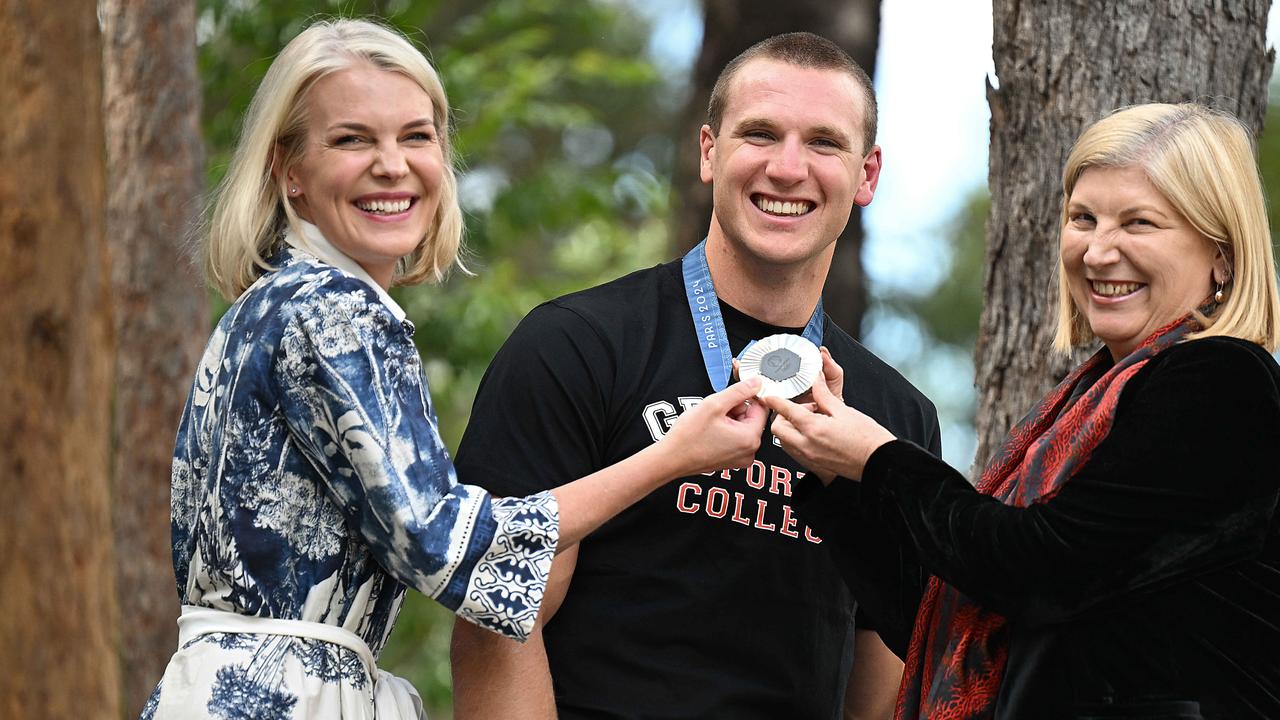 AIS director Matti Clements (left) says the unprecedented search has the aim to ‘significantly boost’ Australia’s talent pool ahead of the 2032 Brisbane Games. Picture: Lyndon Mechielsen