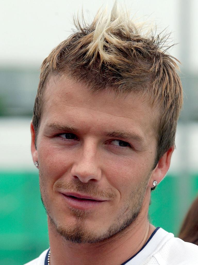 David Beckham debuts new hairstyle reigniting hair transplant rumours ...