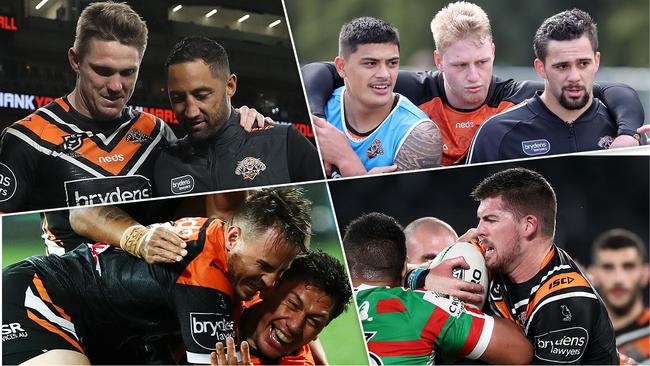 The Wests Tigers are in the midst of a player exodus.