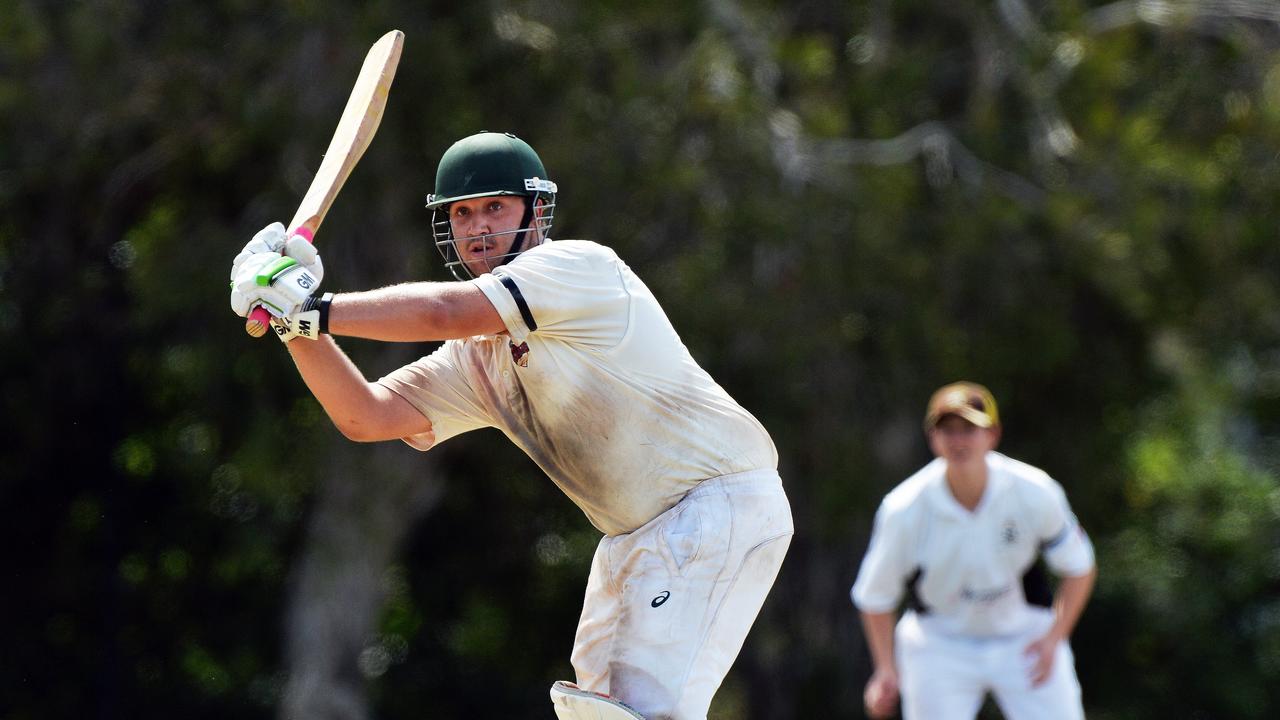 Caboolture batsman Matt Schubert.