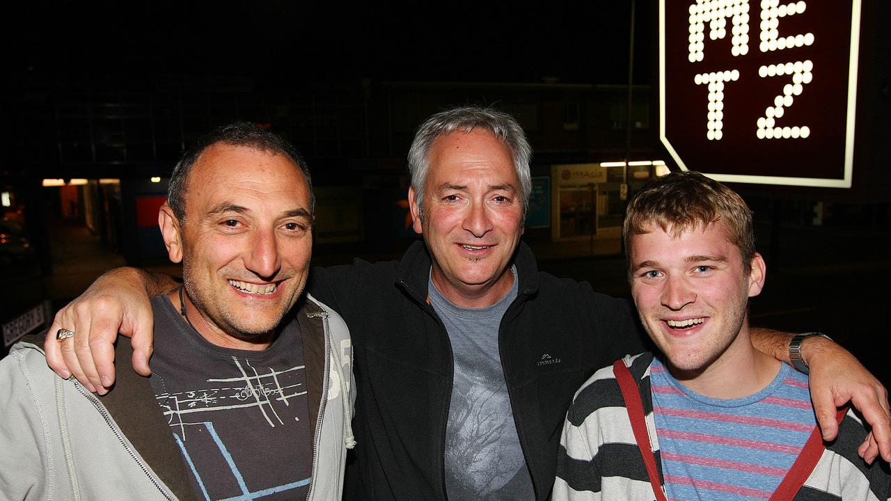 SOCIALS - The Metz is throwing its annual Australia Day long weekend party. (L-R) Romeo Venettacci of West Hobart, Jerry Venettacci of Sandy Bay and Christopher Locke of Sandy Bay.