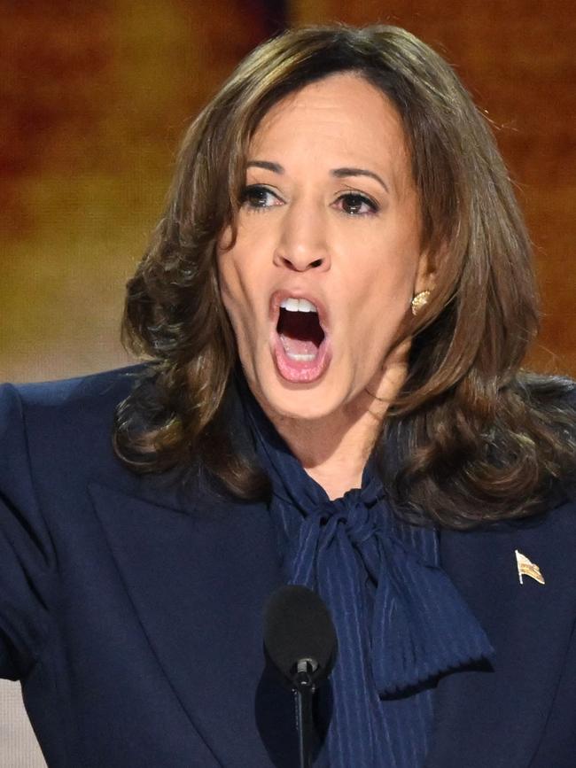 US Vice President and Democratic presidential candidate Kamala Harris. Picture: AFP