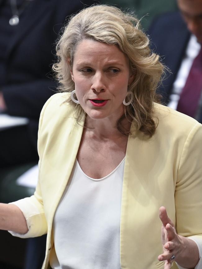 Home Affairs Minister Clare O’Neil is due to introduce preventative detention measures later this week. Picture: NCA NewsWire / Martin Ollman