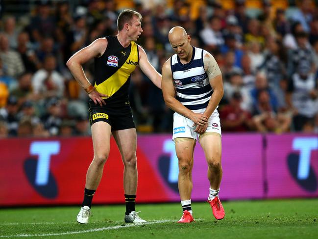 Gary Ablett has been in pain. Picture: Getty Images