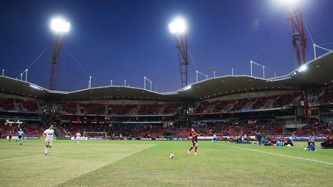 The Spotless Stadium pitch has come under fire. Picture: Getty Images