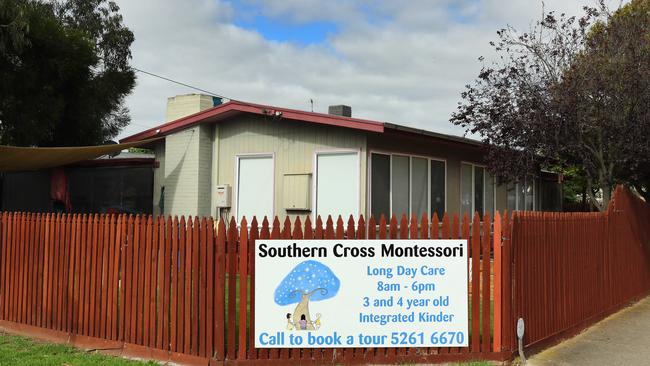 Southern Cross Montessori Torquay childcare centre. Picture: Alison Wynd