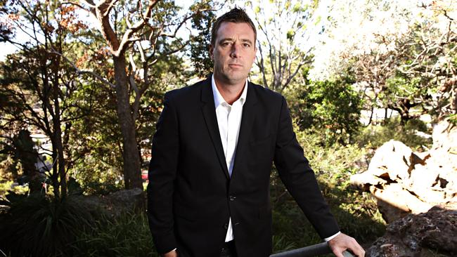 Mayor Michael Regan at the council chambers in Dee Why. Picture: Adam Yip.