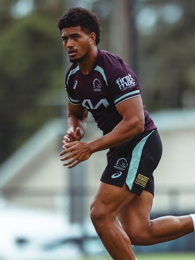 Brisbane Broncos player Va’a Semu.