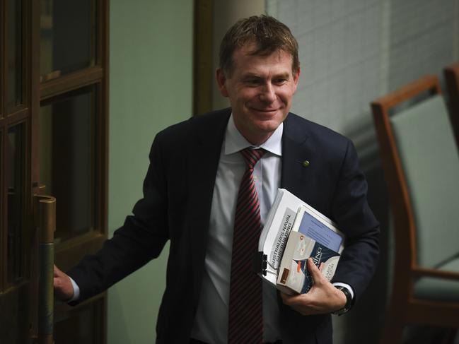 Labor backbencher Nick Champion reacts during House of Representatives Question Time at Parliament House in Canberra, Wednesday, October 17, 2018.  (AAP Image/Lukas Coch) NO ARCHIVING