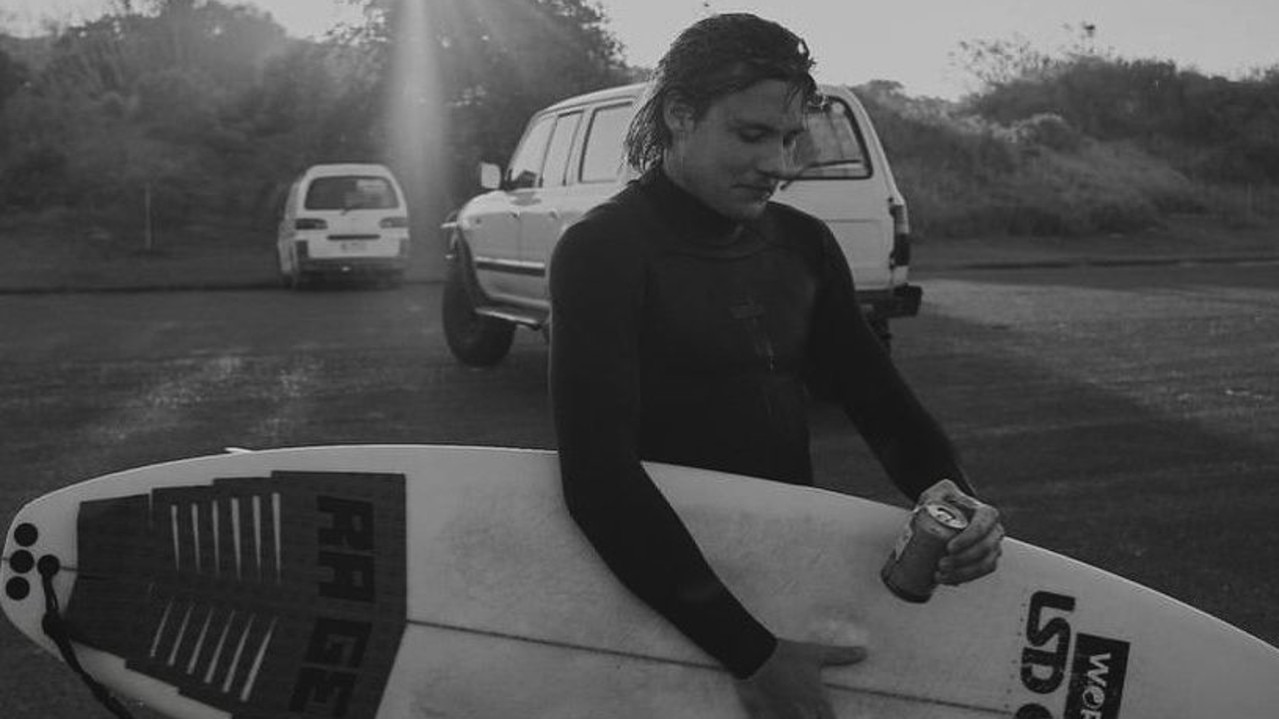 Mr McKenzie vowed to return to the water just days after the shark attack. Picture: Instagram