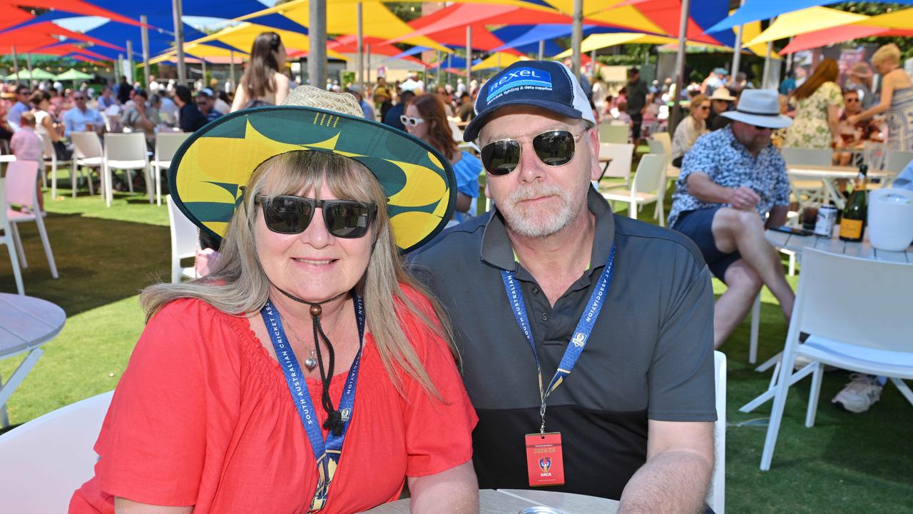 DECEMBER 7, 2024: Fans enjoying the second day of the second test at Adelaide Oval. Picture: Brenton Edwards