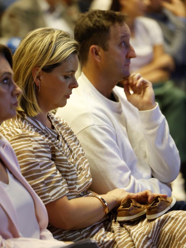 Elouise Massa during a community forum on the Northern Beaches Hospital held at the Dee Why RSL. Picture: Jonathan Ng