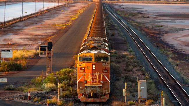 Iron ore is on track to break through the $100bn barrier Picture: Bloomberg