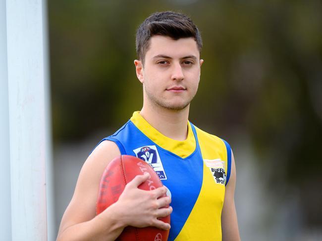 Williamstown VFL player Andrew Gallucci has joined Carlton. Picture: Angie Basdekis