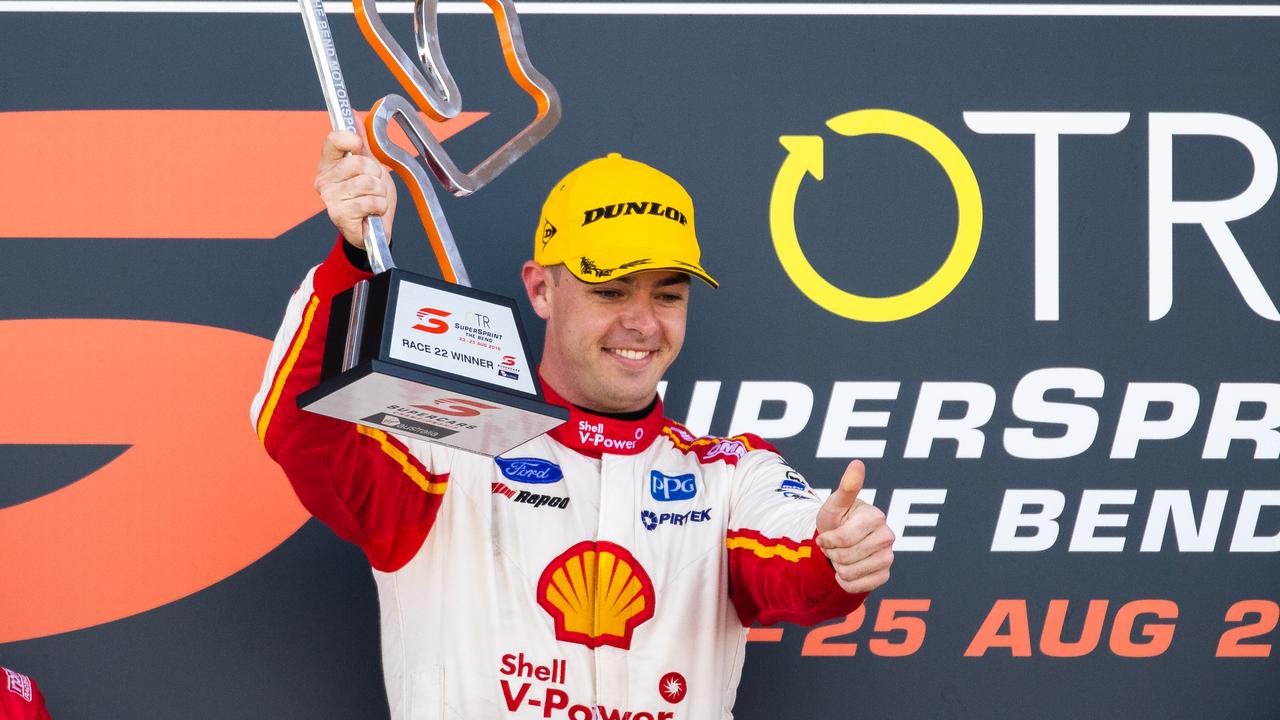 Another day, another trophy for Scott McLaughlin at The Bend.
