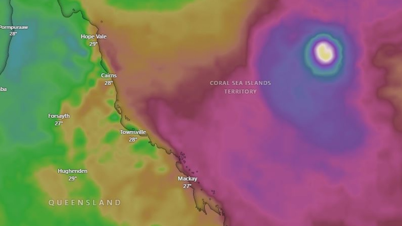 Alfred intensifies, as new path shows it heading towards Qld coast