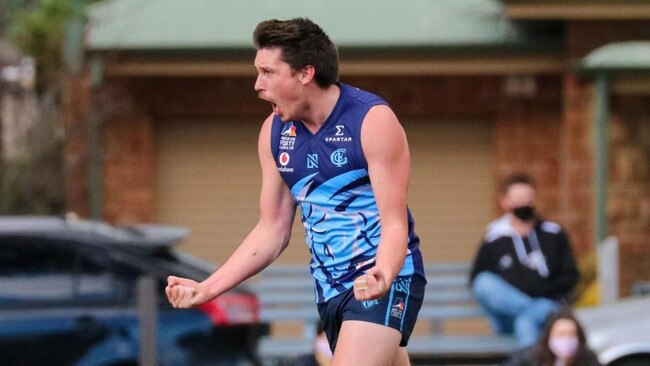 Michael McMahon was a versatile beast for Glenunga this season. Picture: Brayden Goldspink