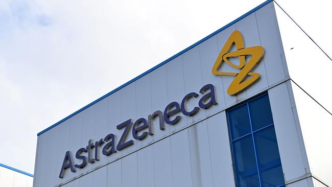 Virus hopes: the biopharmaceutical company AstraZeneca. AFP